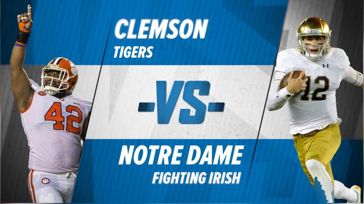 Notre Dame Fighting Irish at Clemson Tigers Mens Basketball