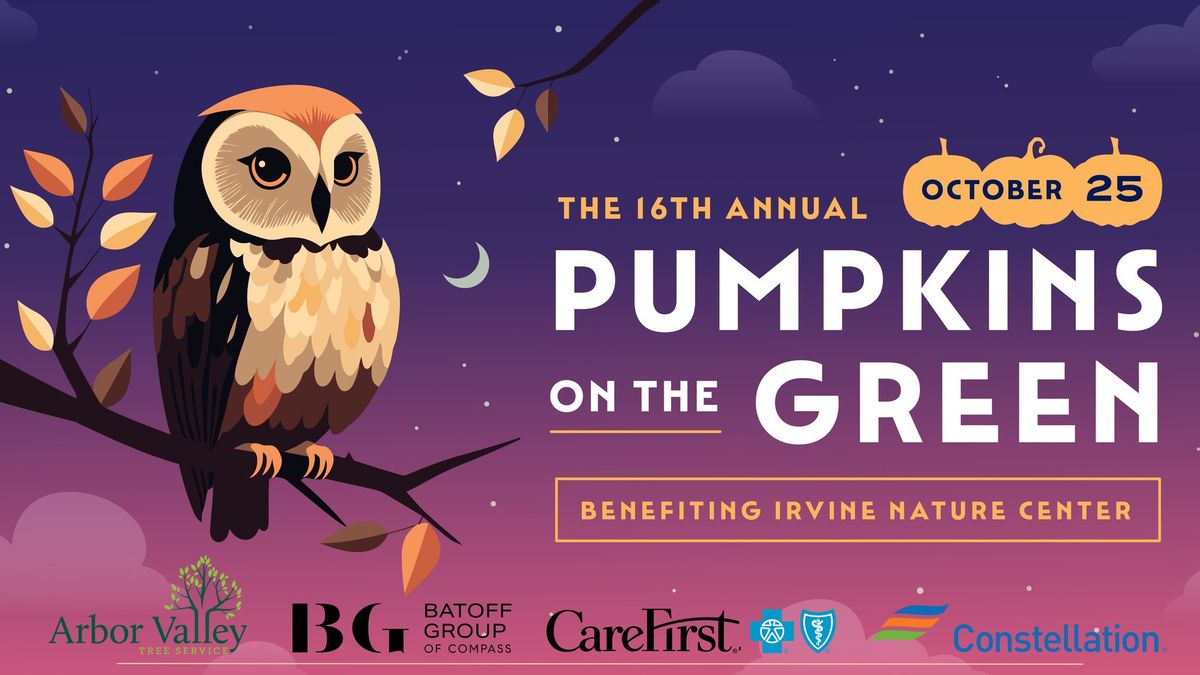 PUMPKINS ON THE GREEN benefiting Irvine Nature Center