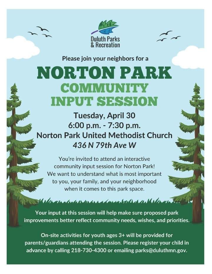 Norton Park Community Input Session