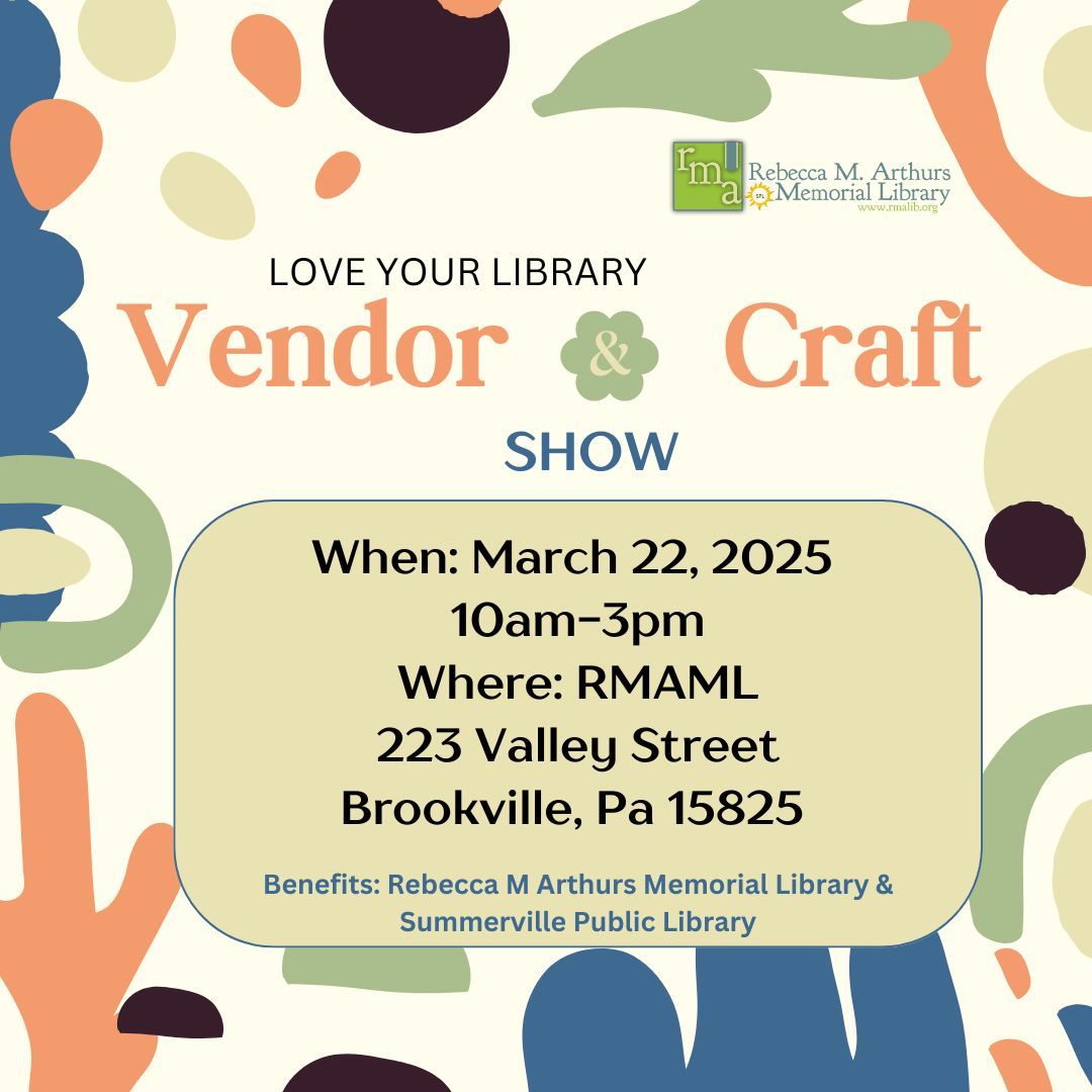 Love Your Library Vendor & Craft Show