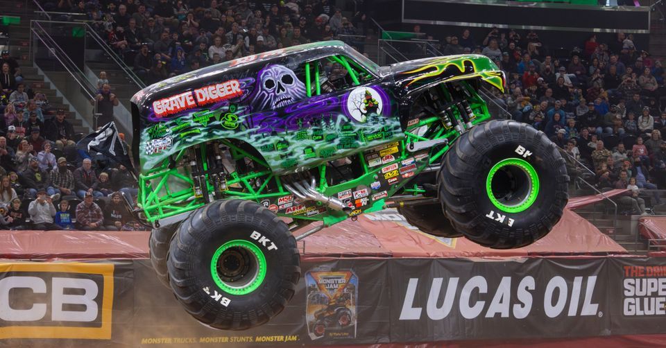 Monster Jam Truck, Atlanta Motor Speedway, Hampton, 14 April 2024