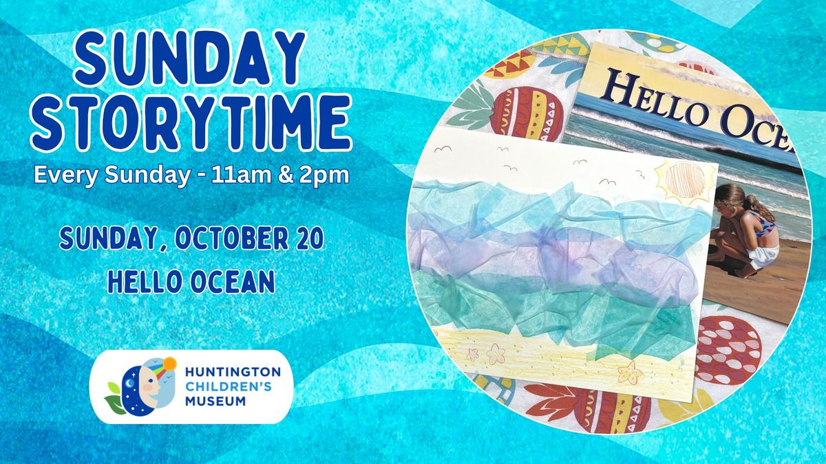 Sunday Storytime - Hello Ocean