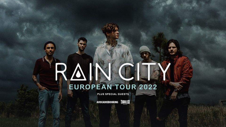"RAIN CITY (ex-Slaves)" -  European Tour 2022 l Backstage M\u00fcnchen