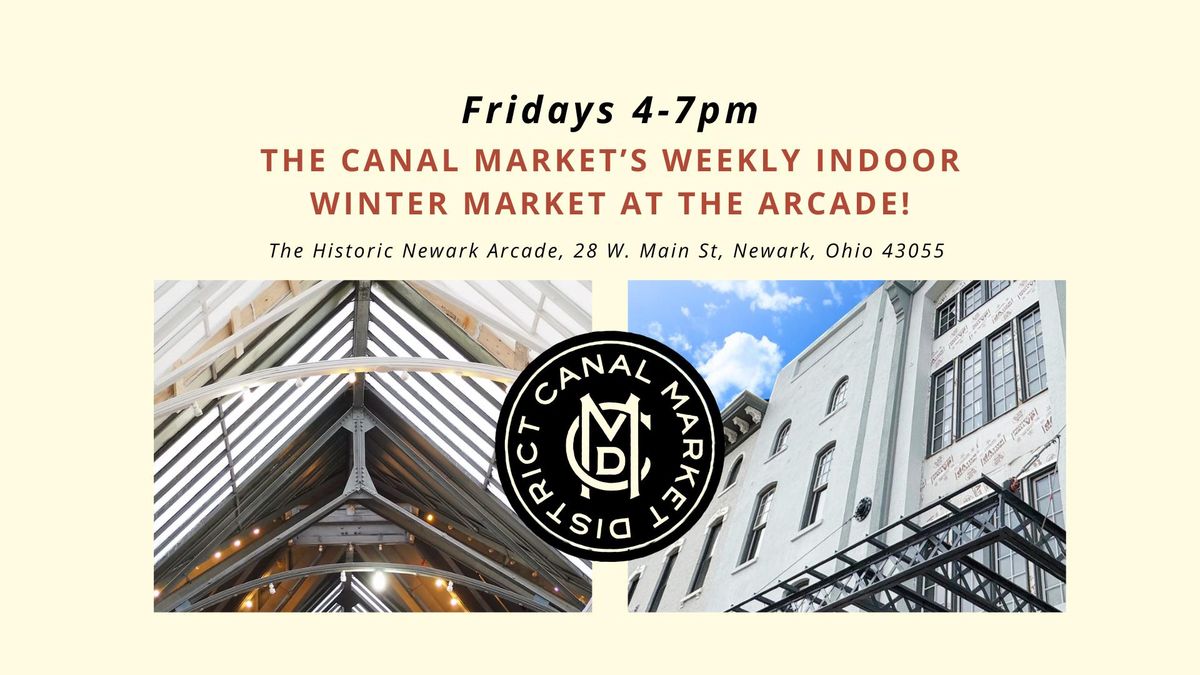 Winter Indoor Market at the Historic Newark Arcade