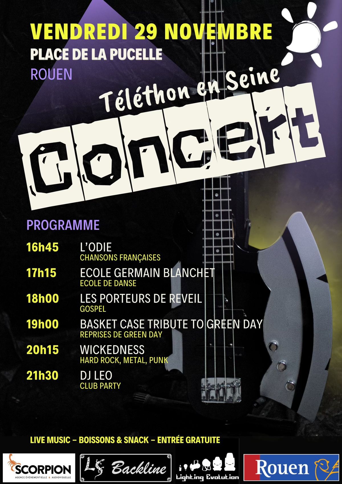 CONCERT POUR LE TELETHON