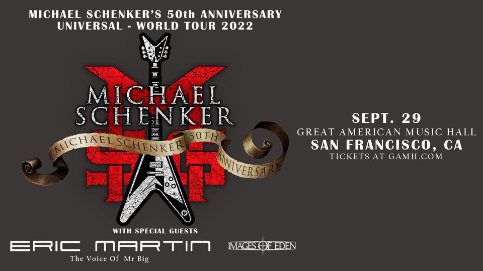 MICHAEL SCHENKER\u2019S 50th ANNIVERSARY TOUR