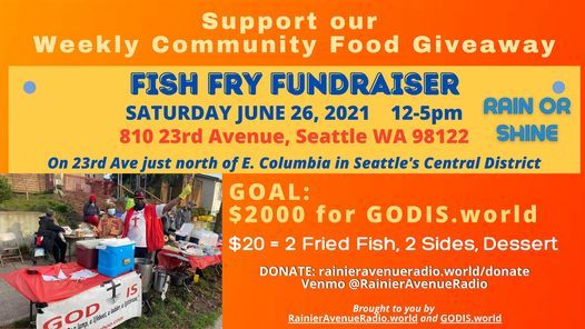 Fish Fry Fundraiser for GOD IS