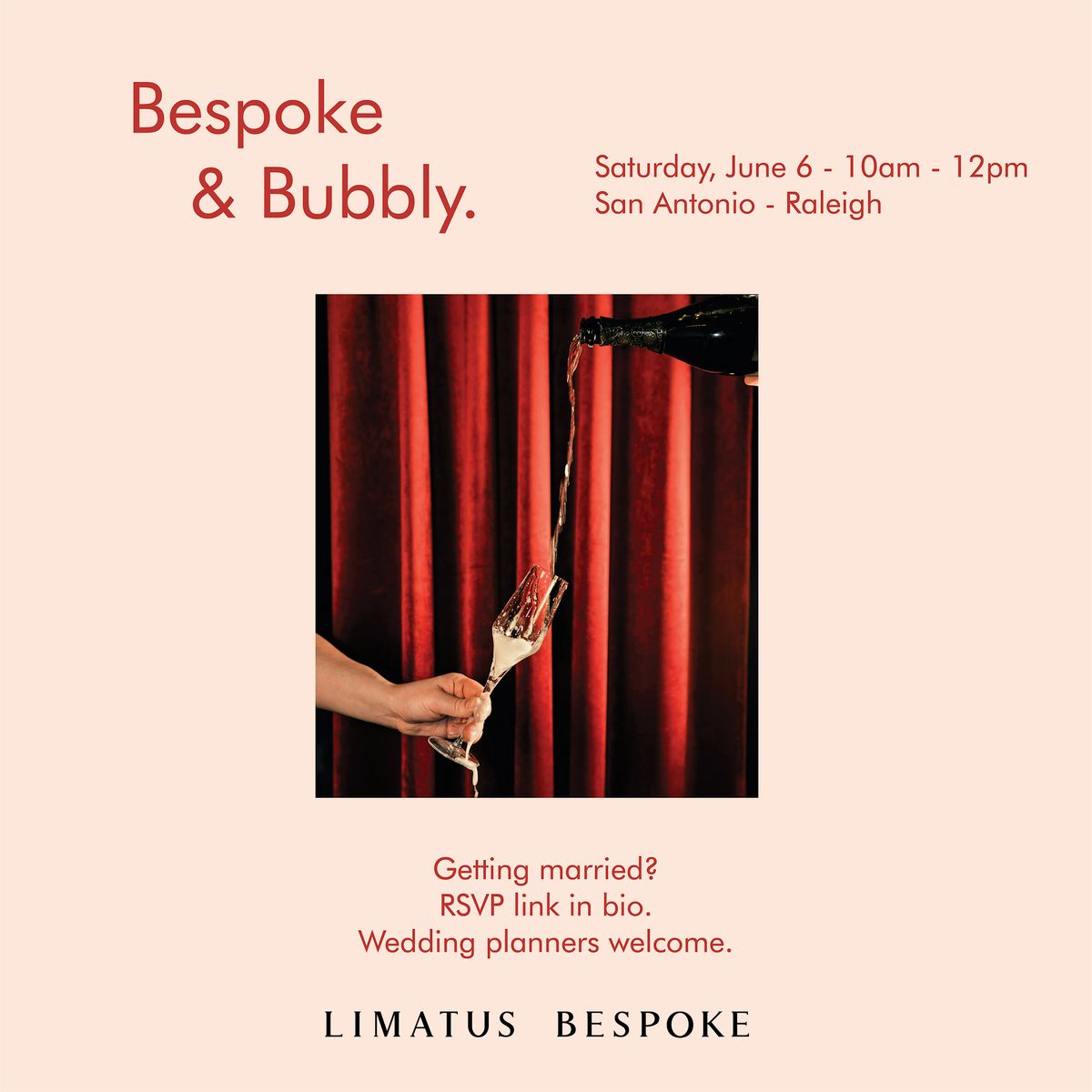 SAN ANTONIO - BESPOKE & BUBBLY