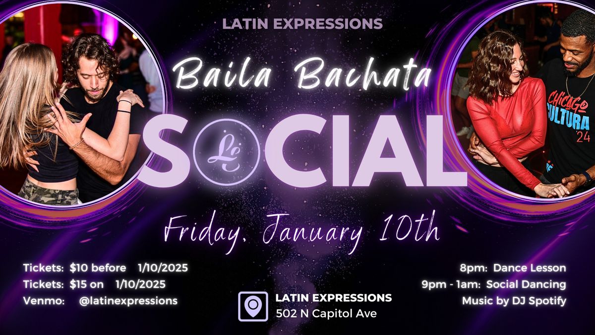 Baila Bachata at Latin Expressions