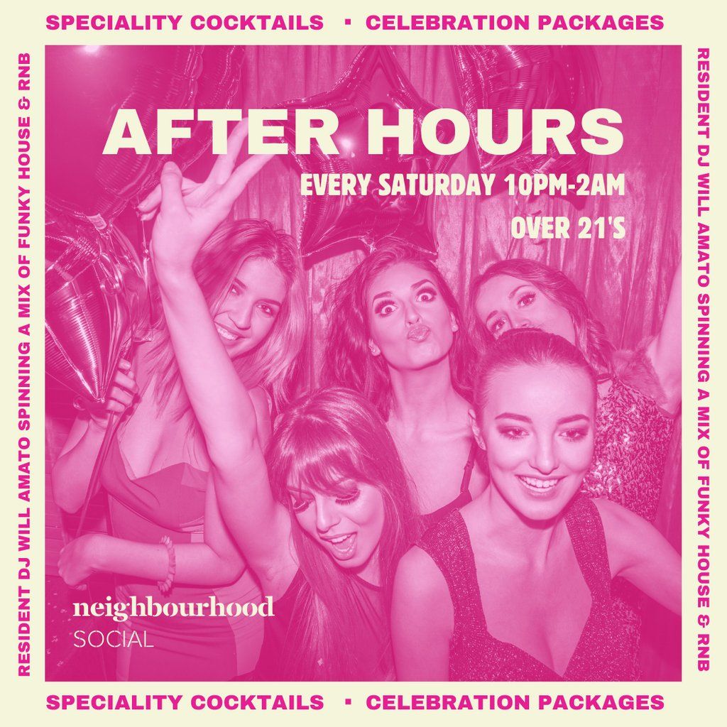 After Hours - Over 21's Club Night