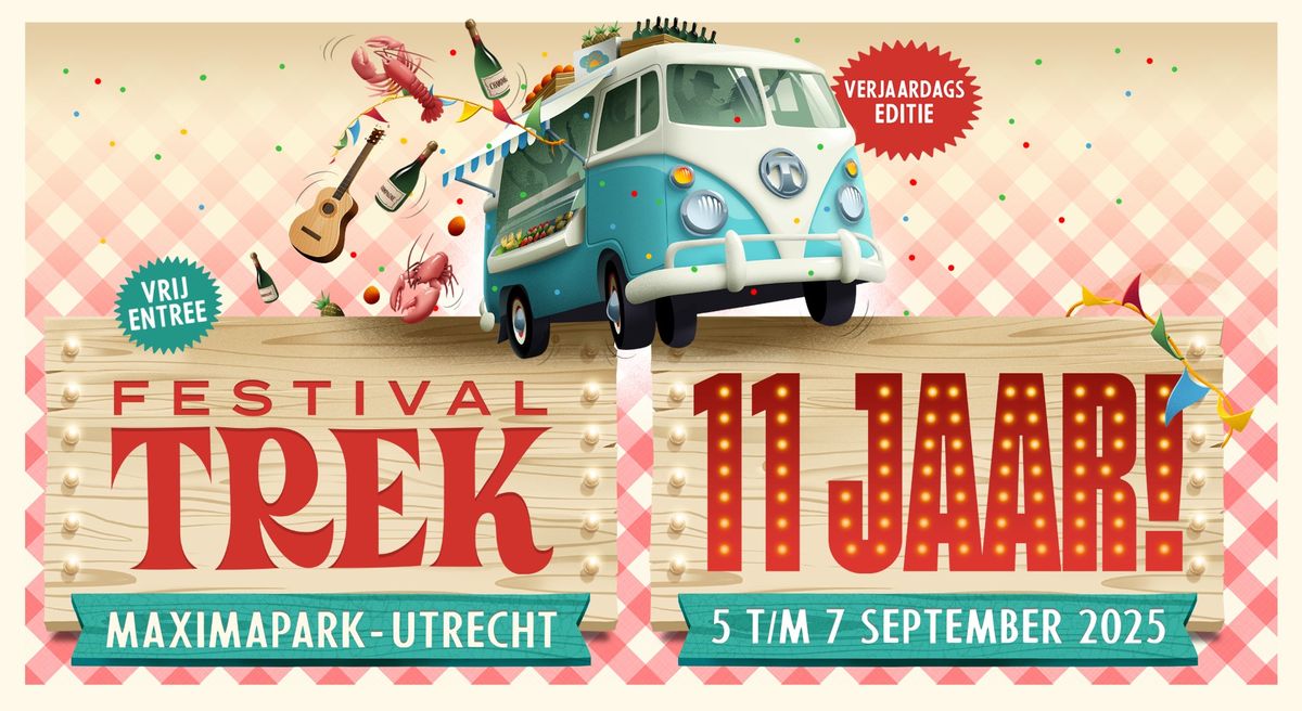 Festival TREK - UTRECHT VERJAARDAGSEDITIE 2025