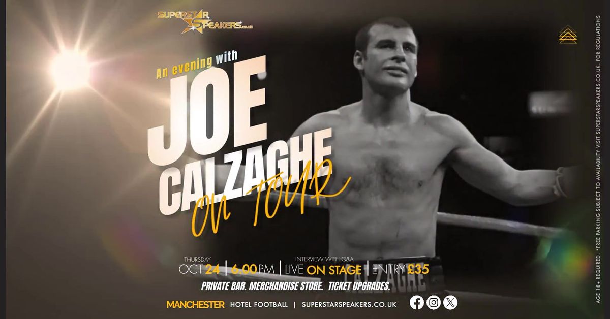 An evening with Joe Calzaghe