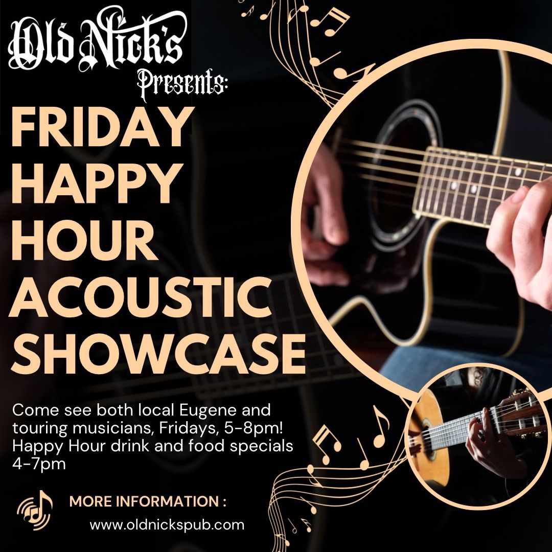 Friday Happy Hour Acoustic Showcase