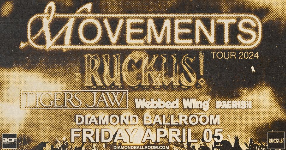 MOVEMENTS RUCKUS! TOUR 2024, Diamond Ballroom, Oklahoma City, 5 April