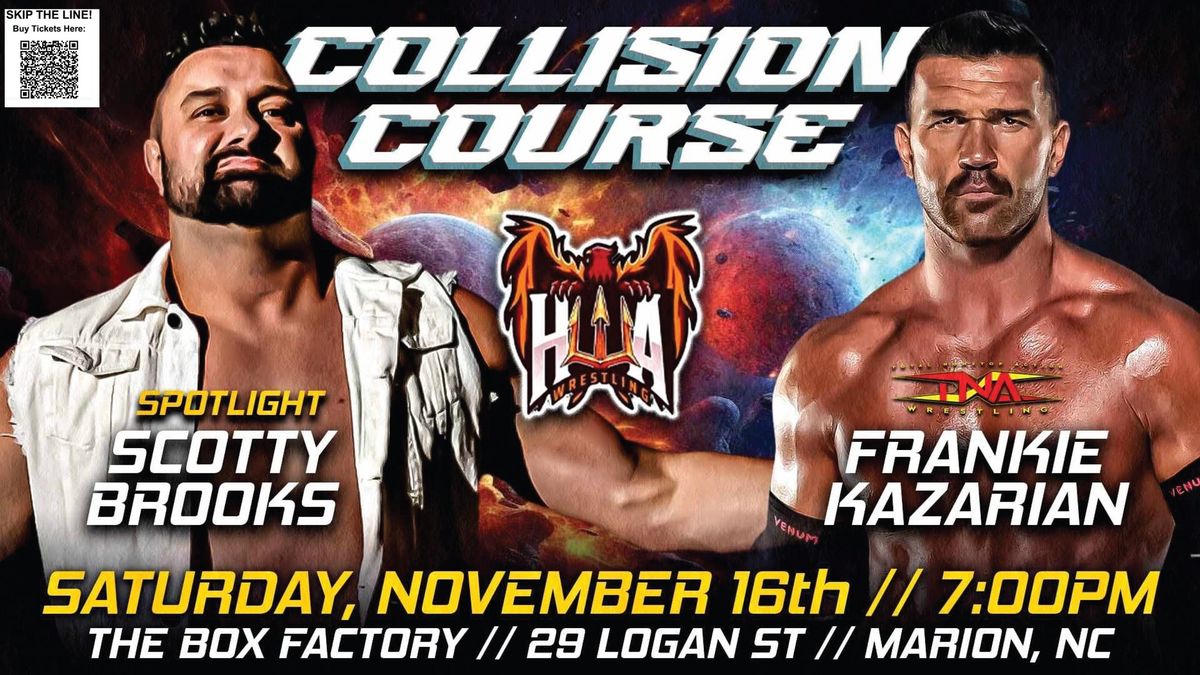 HWA Spotlight Scotty Brooks vs. Frankie Kazarian- Collision Course Live Pro Wrestling