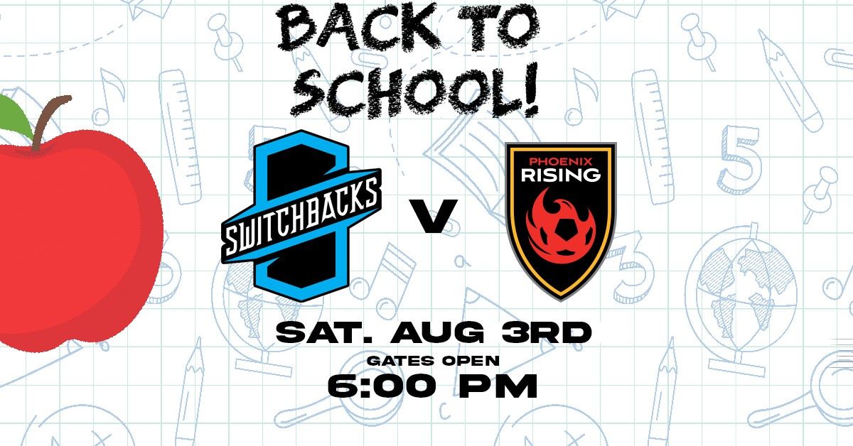 Colorado Springs Switchbacks FC vs Phoenix Rising