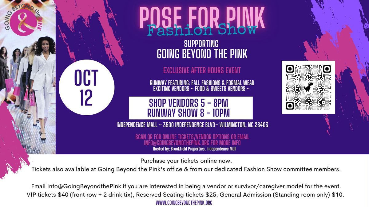 2nd Annual Pose for Pink Fashion Show