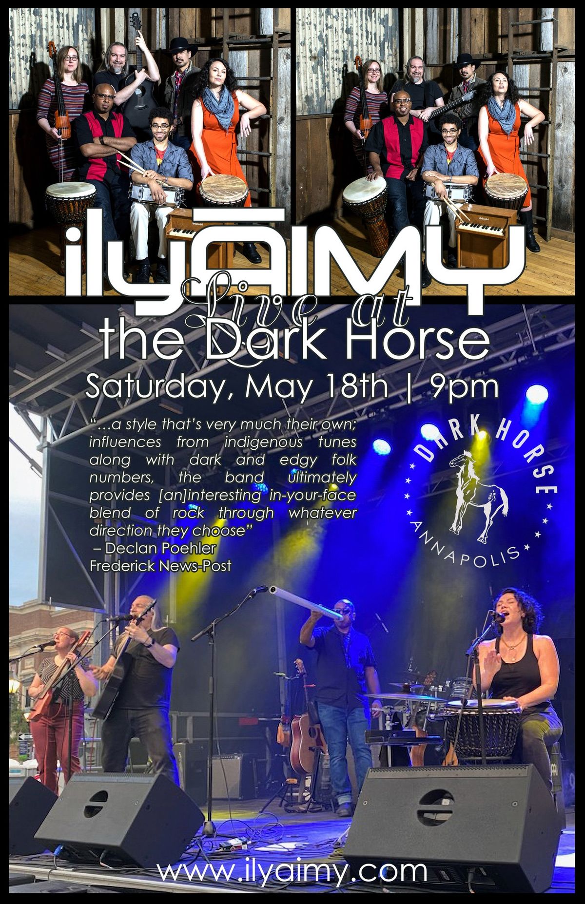 5\/18 - ilyAIMY rides the Dark Horse (Annapolis)