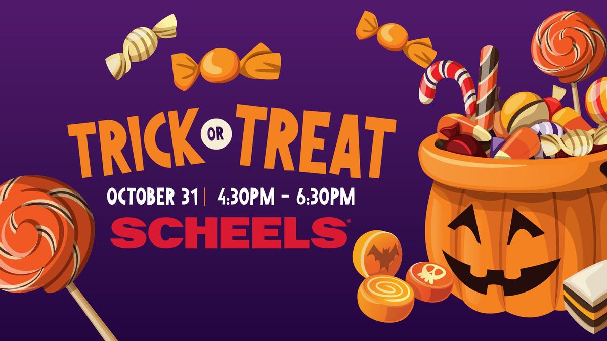 Trick or Treat at SCHEELS