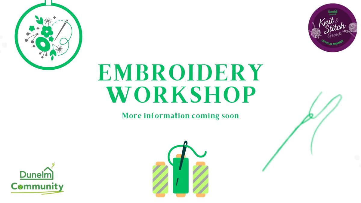 Embroidery Workshop