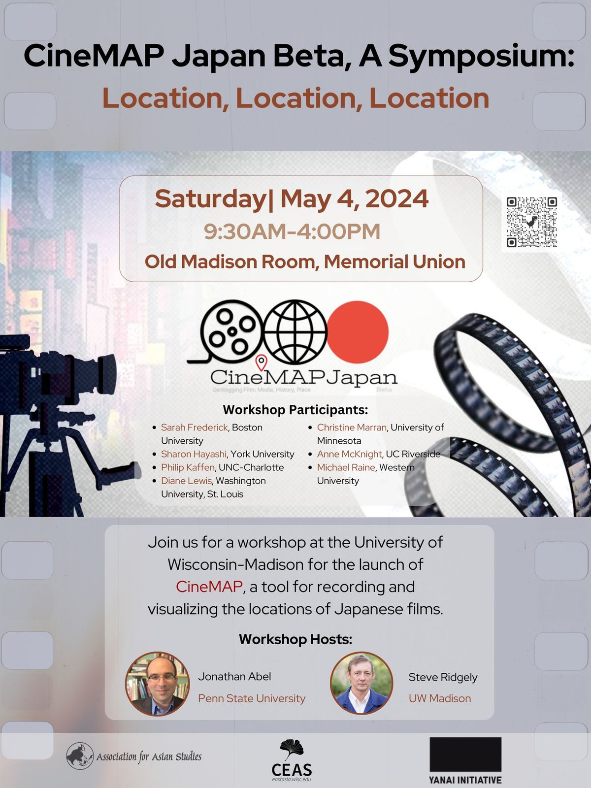 CineMAP Japan Beta, A Symposium: Location, Location, Location