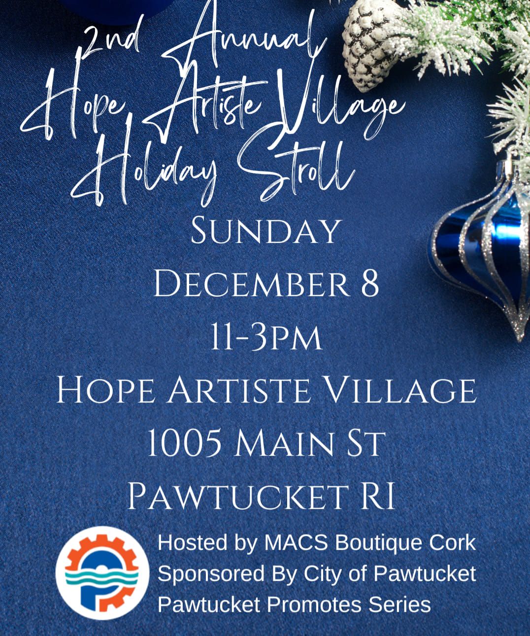 Hope Artiste Village 2nd Annual Holiday Stroll