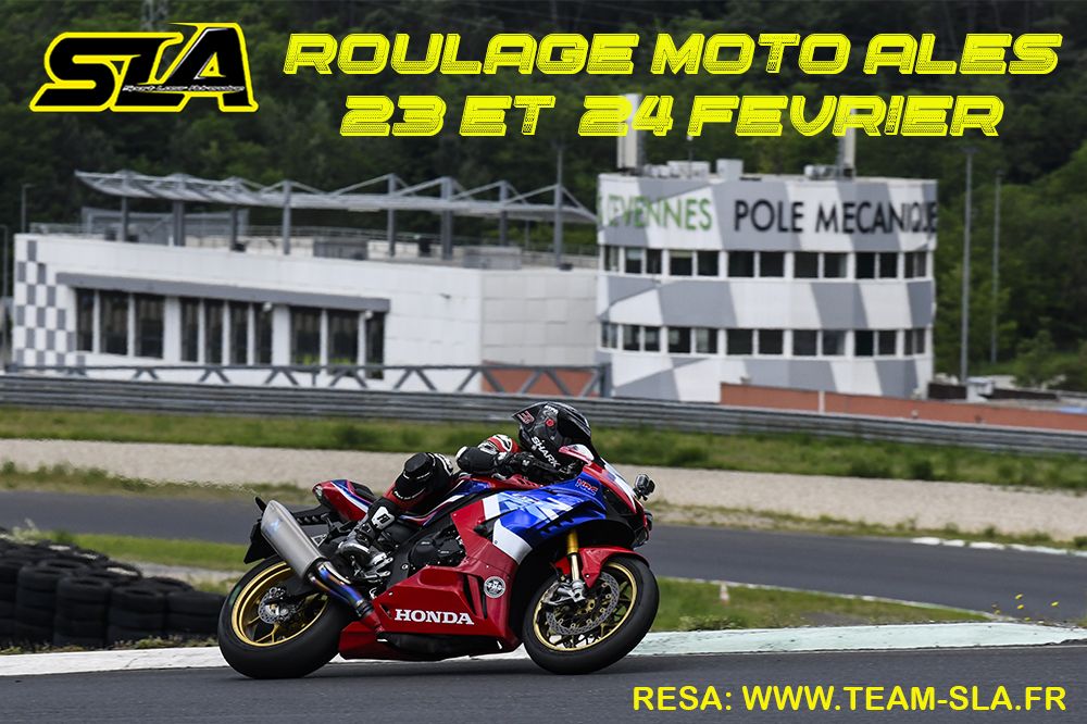 ROULAGE MOTO ALES 23 ET 24 F\u00c9VRIER 2025