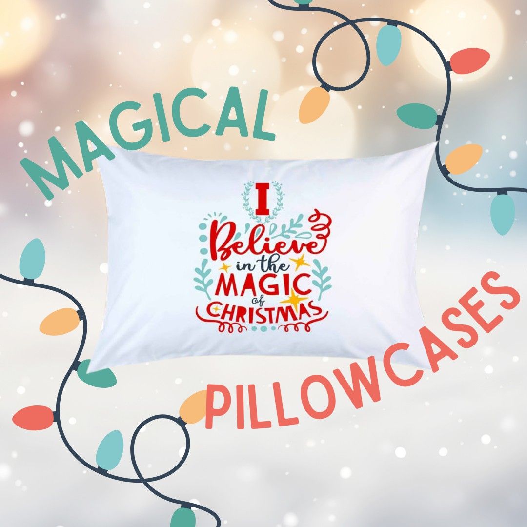 \u2728Magical Pillowcases\u2728 From the North Pole - Come Design A Pillowcase - Sprinkled with magic \u2728 