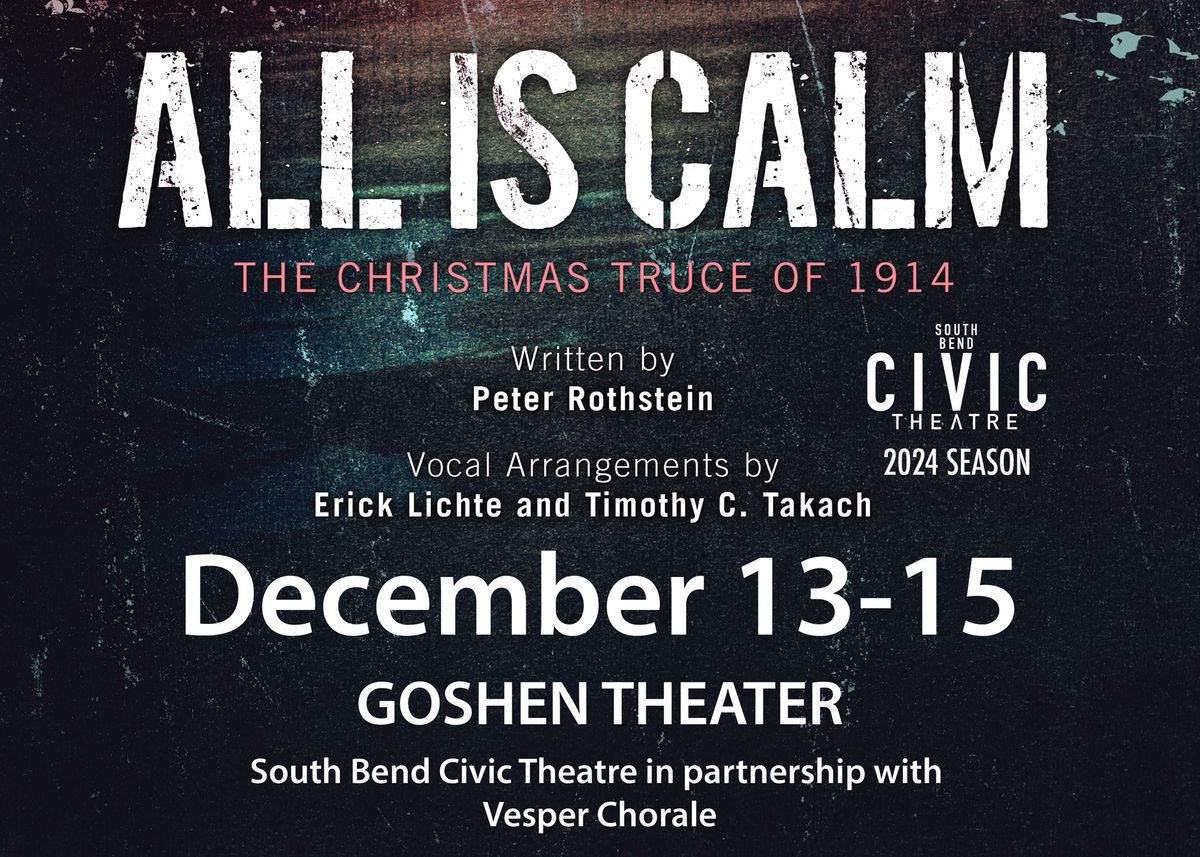 All Is Calm: The Christmas Truce of 1914