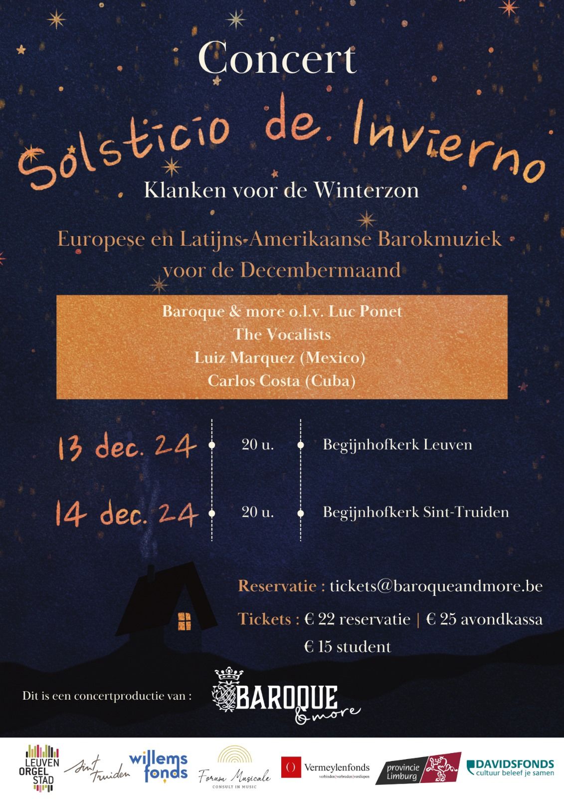 Concert - Solsticio de Invierno - Europese en Latijns-Amerikaanse barok