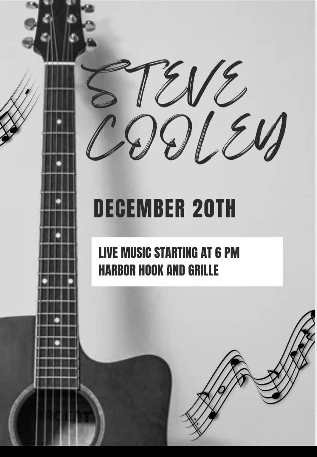 Steven Cooley at Harbor Hook & Grille