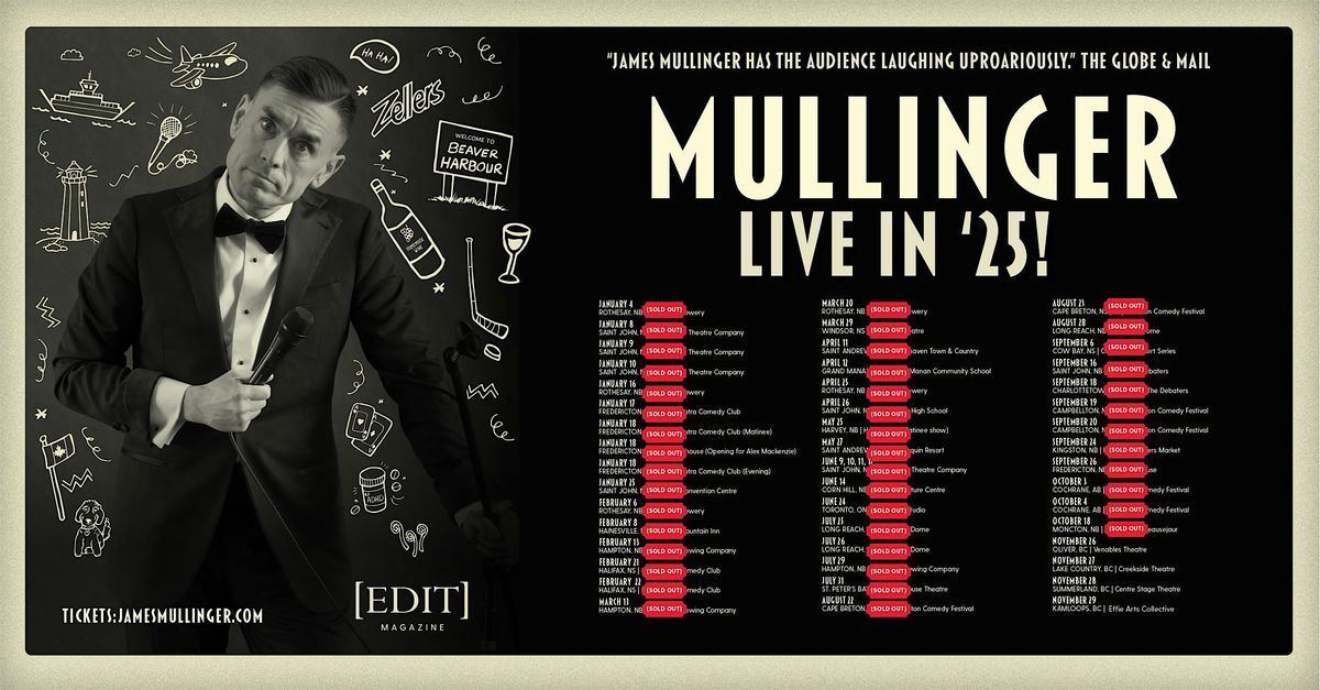James Mullinger live at Long Bay Brewery FINAL SHOW OF 2025 - Thurs 11 Dec!