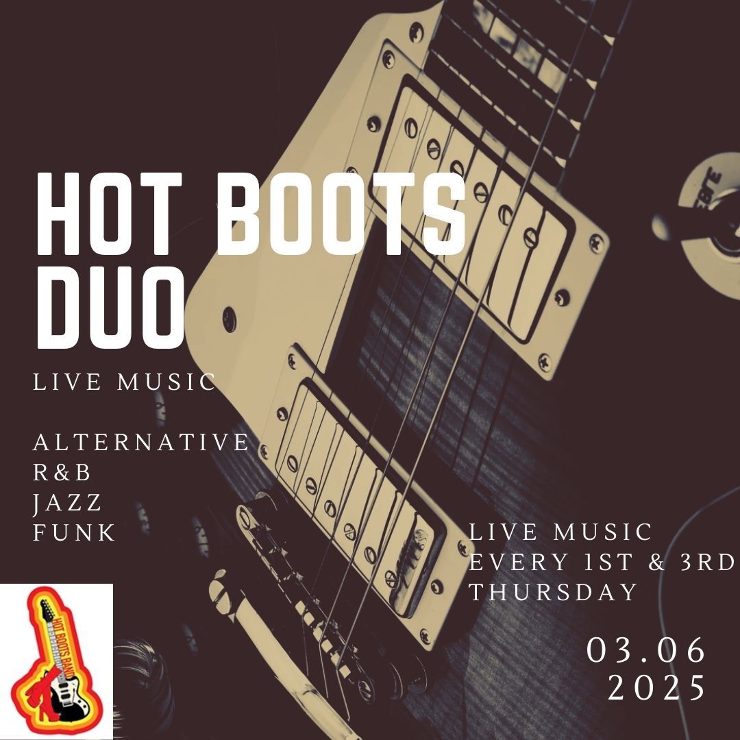 THURSDAY LIVE MUSIC SERIES: HOT BOOTS DUO @ LUCHALS FOUNTAIN