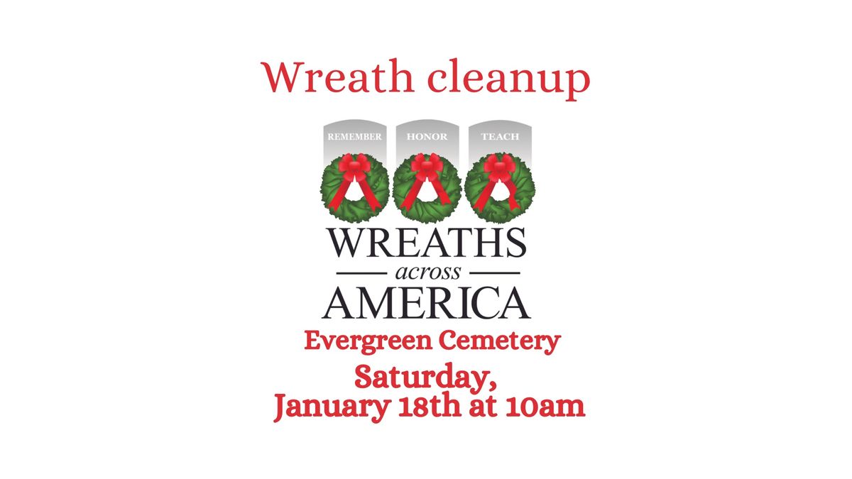 Wreath cleanup 