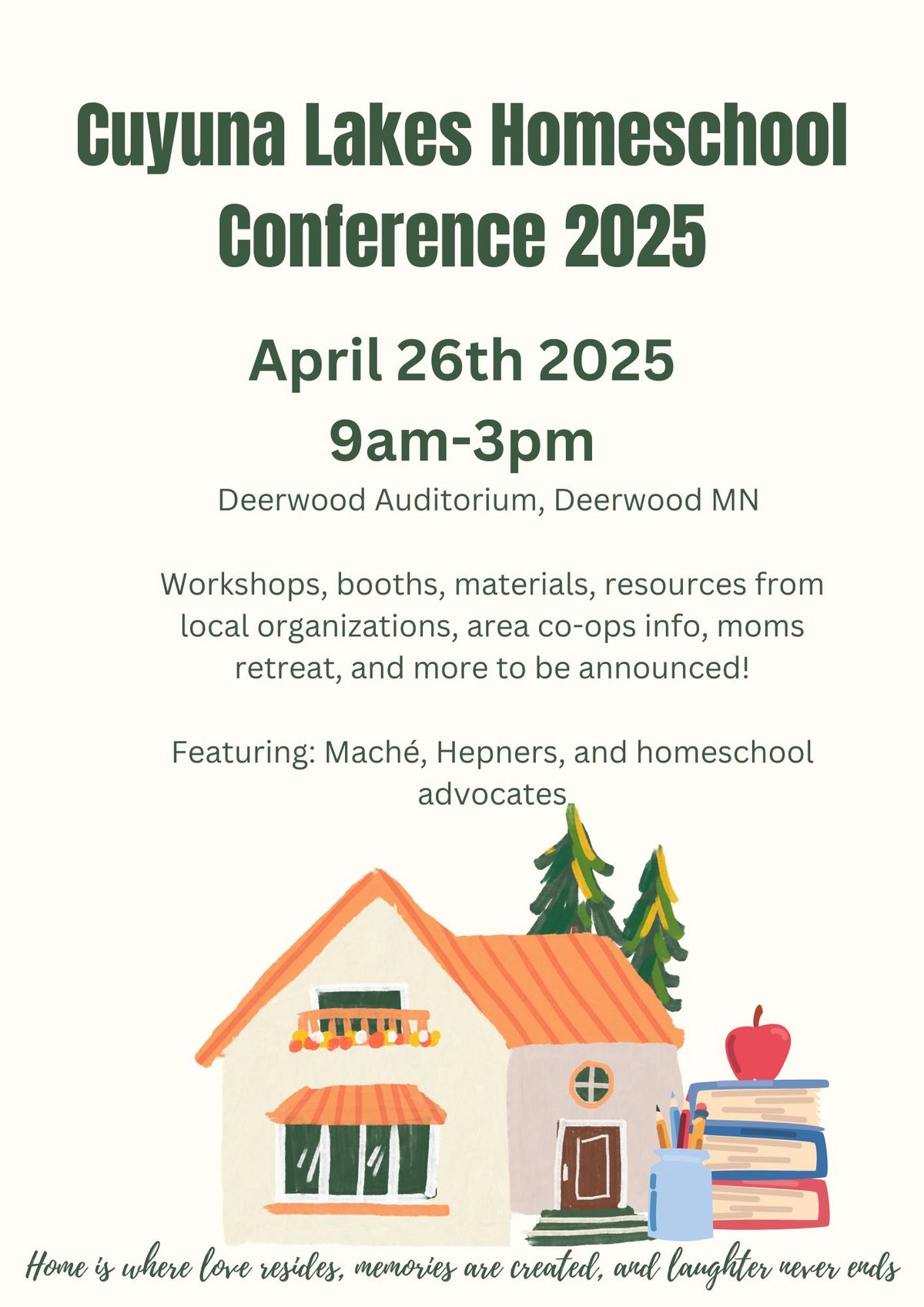 Lakes Area Homeschool Conference 2025