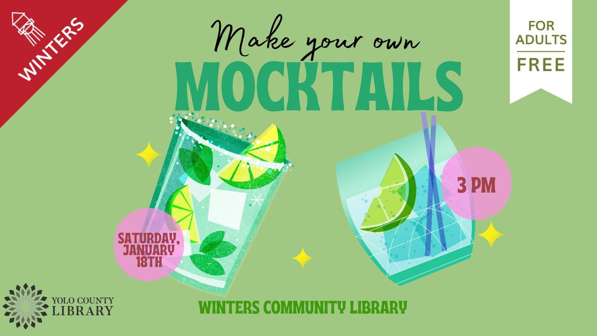 Make your own Mocktails! 