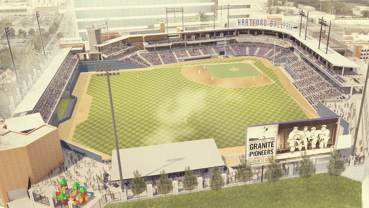 Akron RubberDucks at Hartford Yard Goats at Dunkin Donuts Park