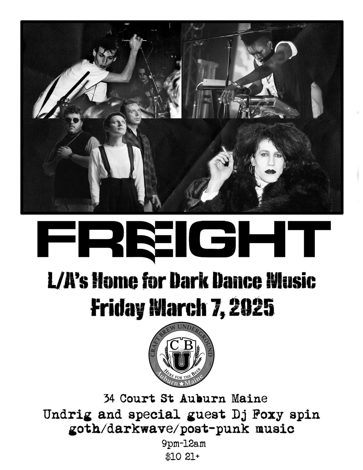 Freight L\/A's Home for Dark Dance Music feat Dj Foxy & Undrig