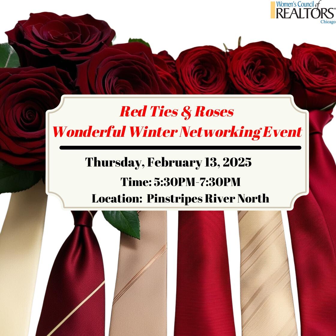 Red Ties & Roses | Winter Networking Event