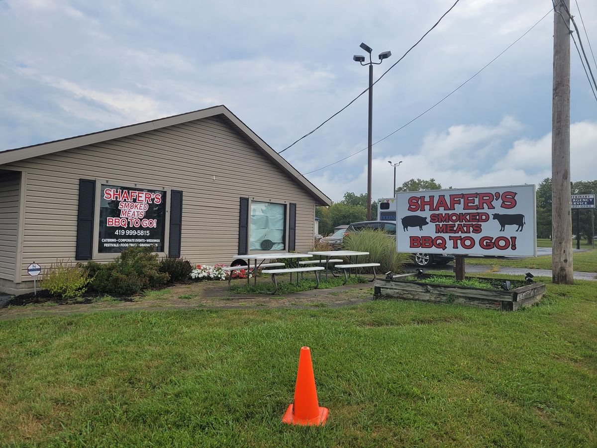 Shafer's Smoked Meats BBQ TO GO Grand opening weekend 