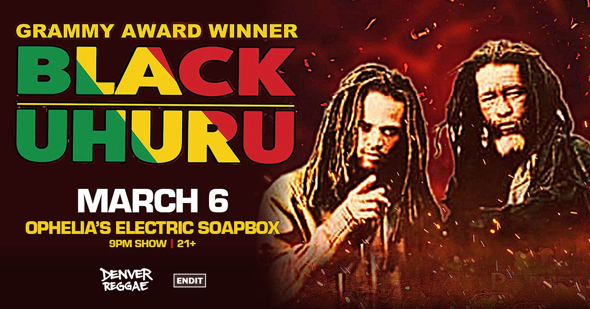 Denver Reggae Presents: Black Uhuru