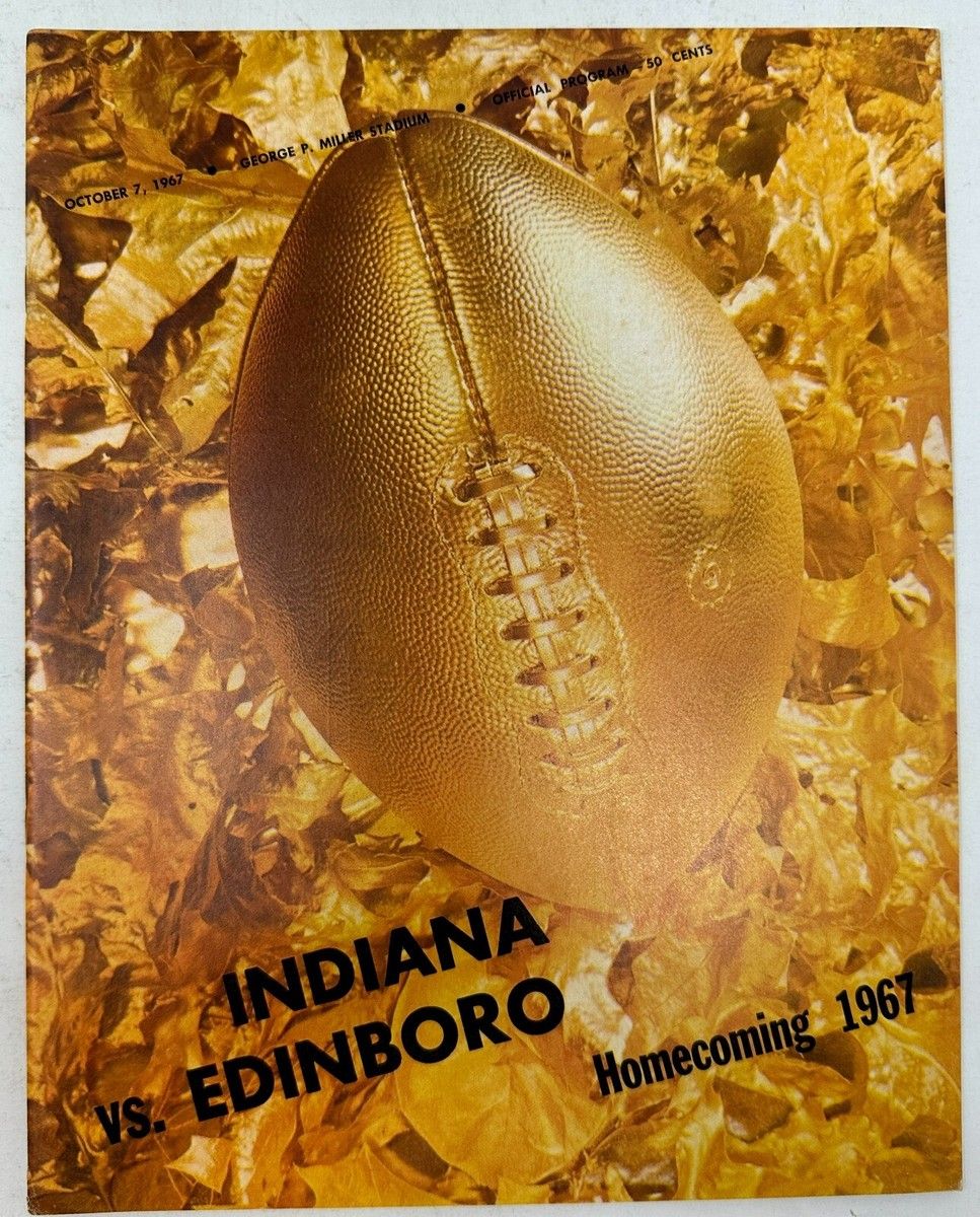Edinboro Fighting Scots at Indiana University PA Crimson Hawks Football at Miller Stadium