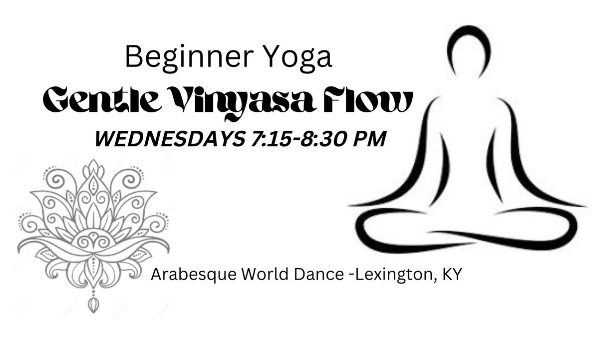 WED 7:30 PM - Gentle Vinyasa Flow w\/Safiya