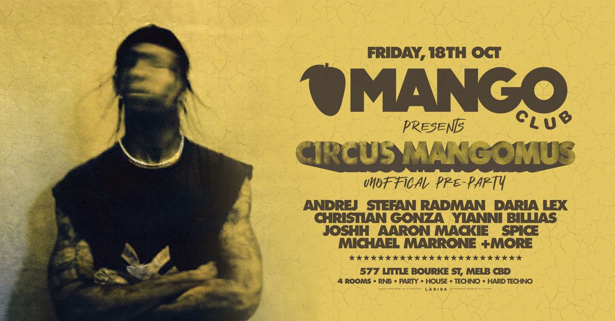 MANGO CLUB | 18.10.24 | CIRCUS MANGOMUS