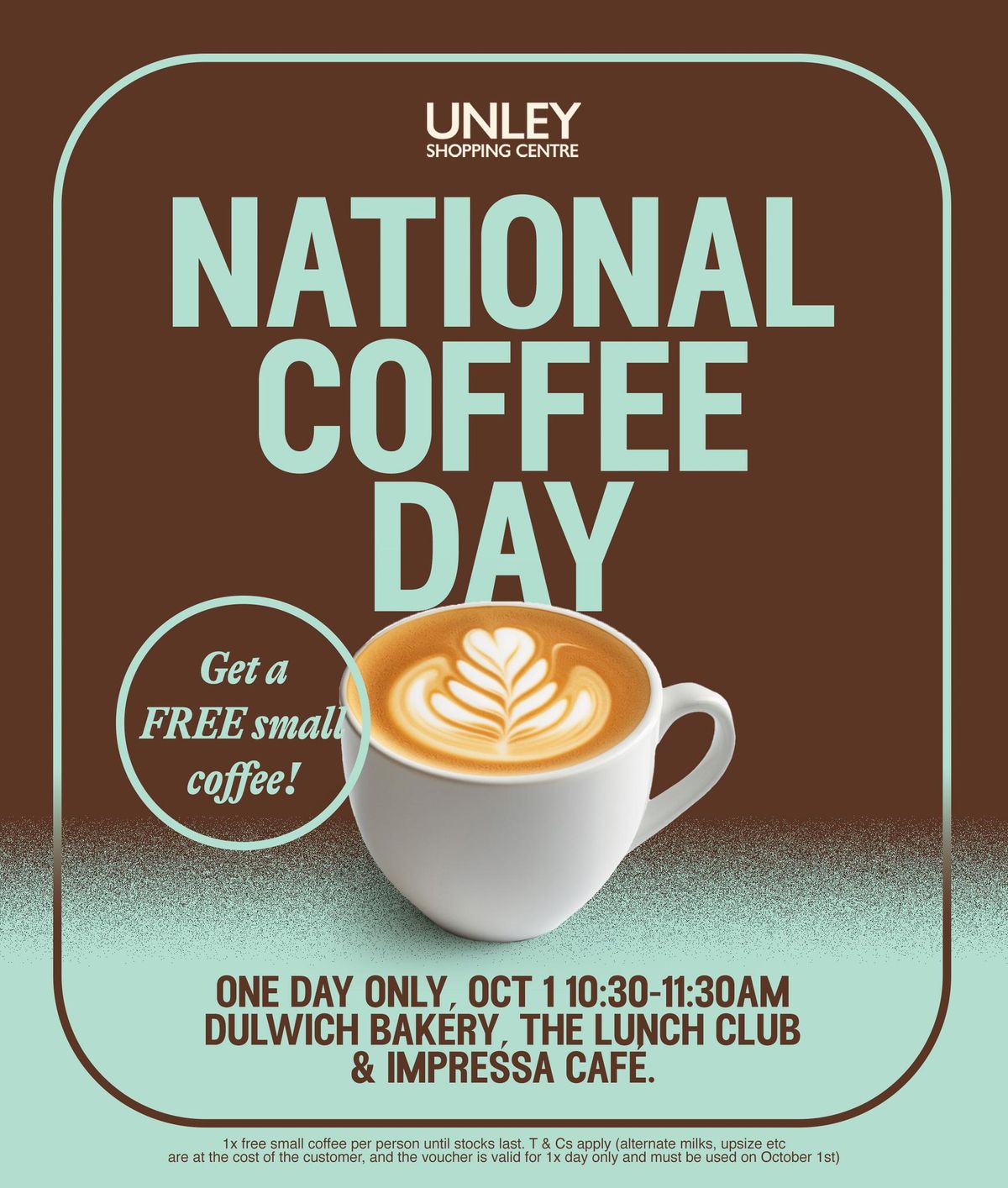 National Coffee Day at Unley