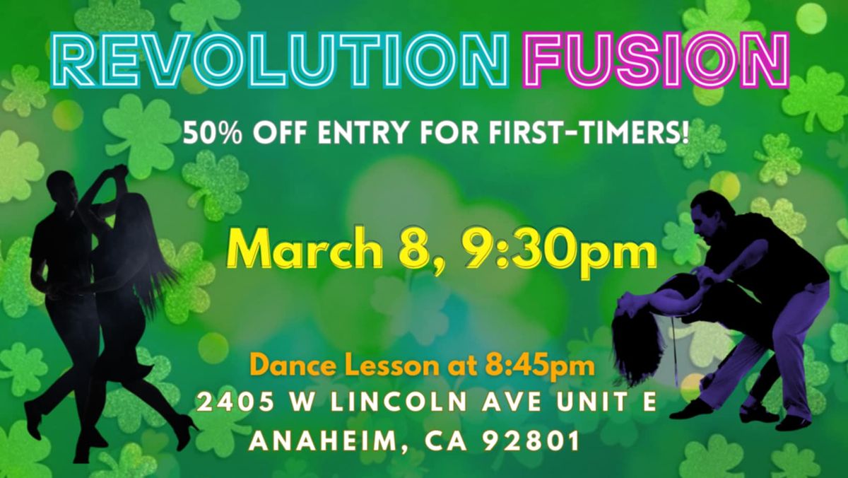 Revolution Fusion: Saint Paddy's Day!