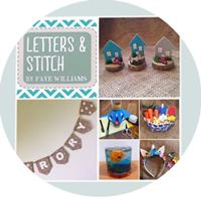 Letters and Stitch