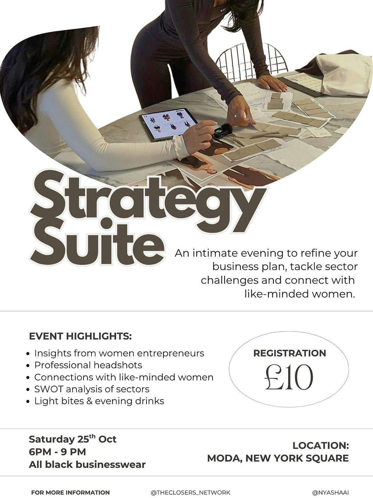 The Strategy Suite - Women Only Event