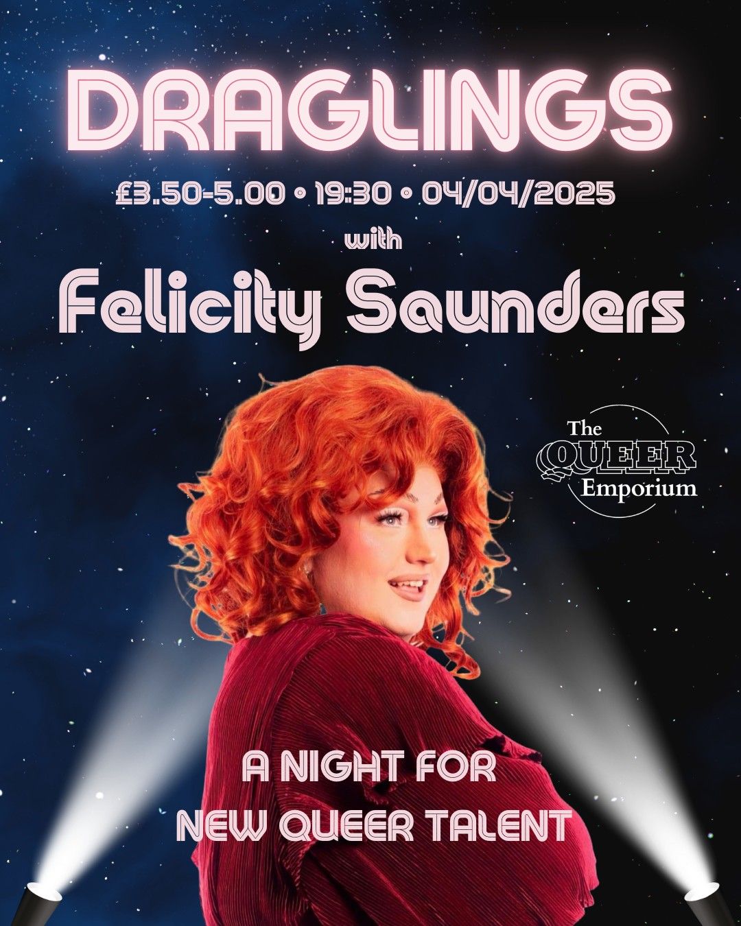 Draglings with Felicity Saunders