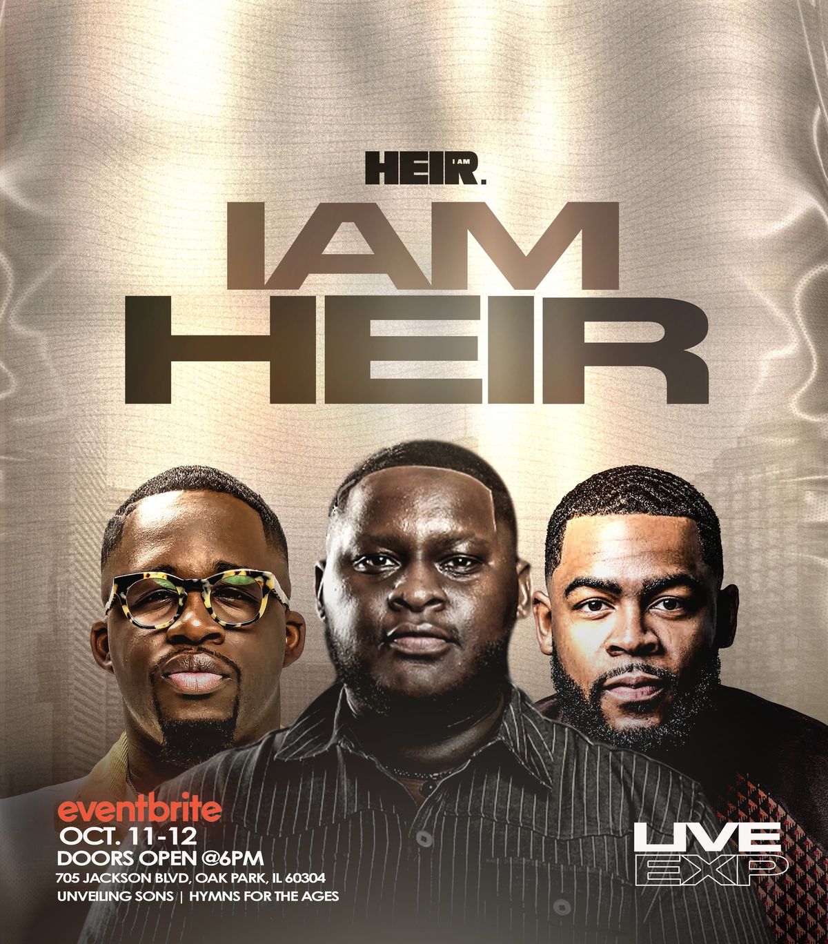 The I AM HEIR Live Experience 